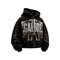 GALORE “𝙄 𝘼𝙈 𝘼𝘽𝙐𝙉𝘿𝘼𝙉𝘾𝙀” Black Hoodie